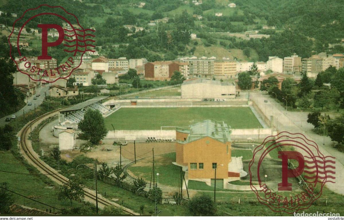 Coleccionismo deportivo: SOTRONDIO ASTURIAS. EL FLOR&Aacute;N, C.D SAN MARTIN. ESPA&Ntilde;A FUTBOL FOOTBALL STADIUM STADION ESTADIO ESTADE