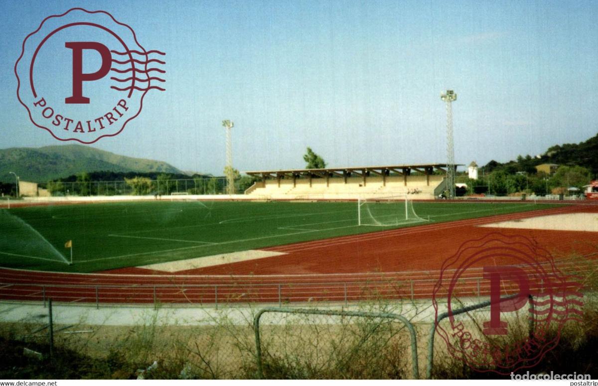 Coleccionismo deportivo: CALA RATJADA CAPDEPERA MALLORCA. MUNICIPAL ES FIGUERAL. ESPA&Ntilde;A FUTBOL FOOTBALL STADIUM STADION ESTAD