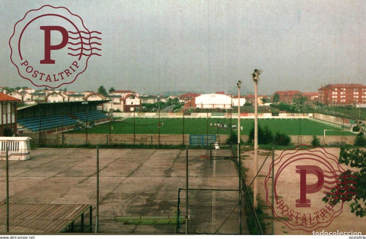 Collectionnisme sportif: ESPA&Ntilde;A. SPAIN. CANTABRIA. SANTA CRUZ DE BEZANA. MUNICIPAL. ESTADIO. STADE. STADIUM.