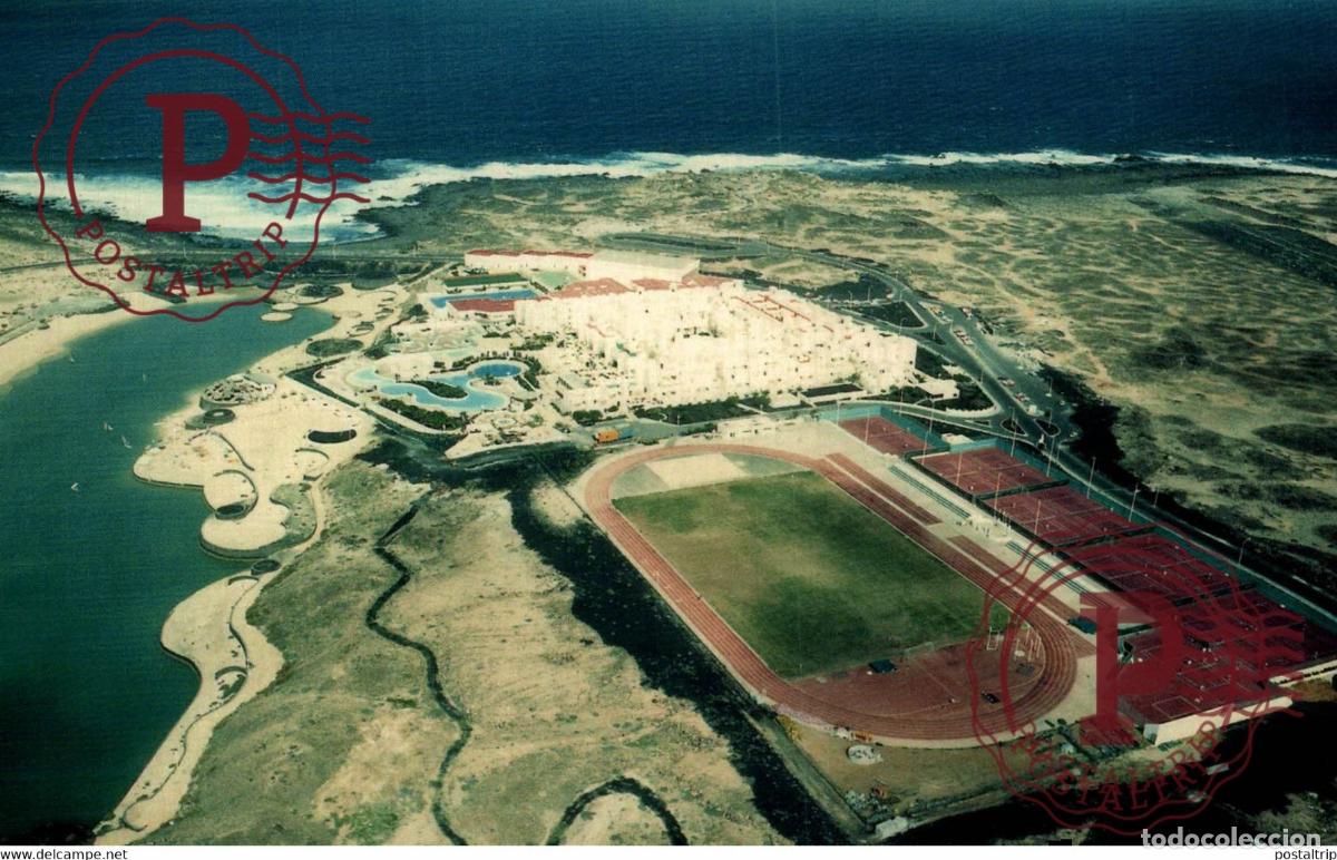 Coleccionismo deportivo: TINAJO, LANZAROTE. LAS PALMAS GC. LA SANTA SPORT. ESPA&Ntilde;A FUTBOL FOOTBALL STADIUM STADION ESTADIO EST