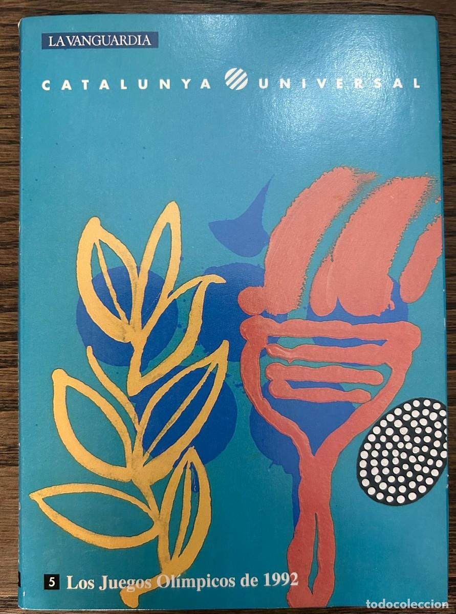 Coleccionismo deportivo: LOS JUEGOS OL&Iacute;MPICOS DE 1992 - CATALUNYA UNIVERSAL LA VANGUARDIA CARPETA LIBRITO 3 POSTALES - 1990