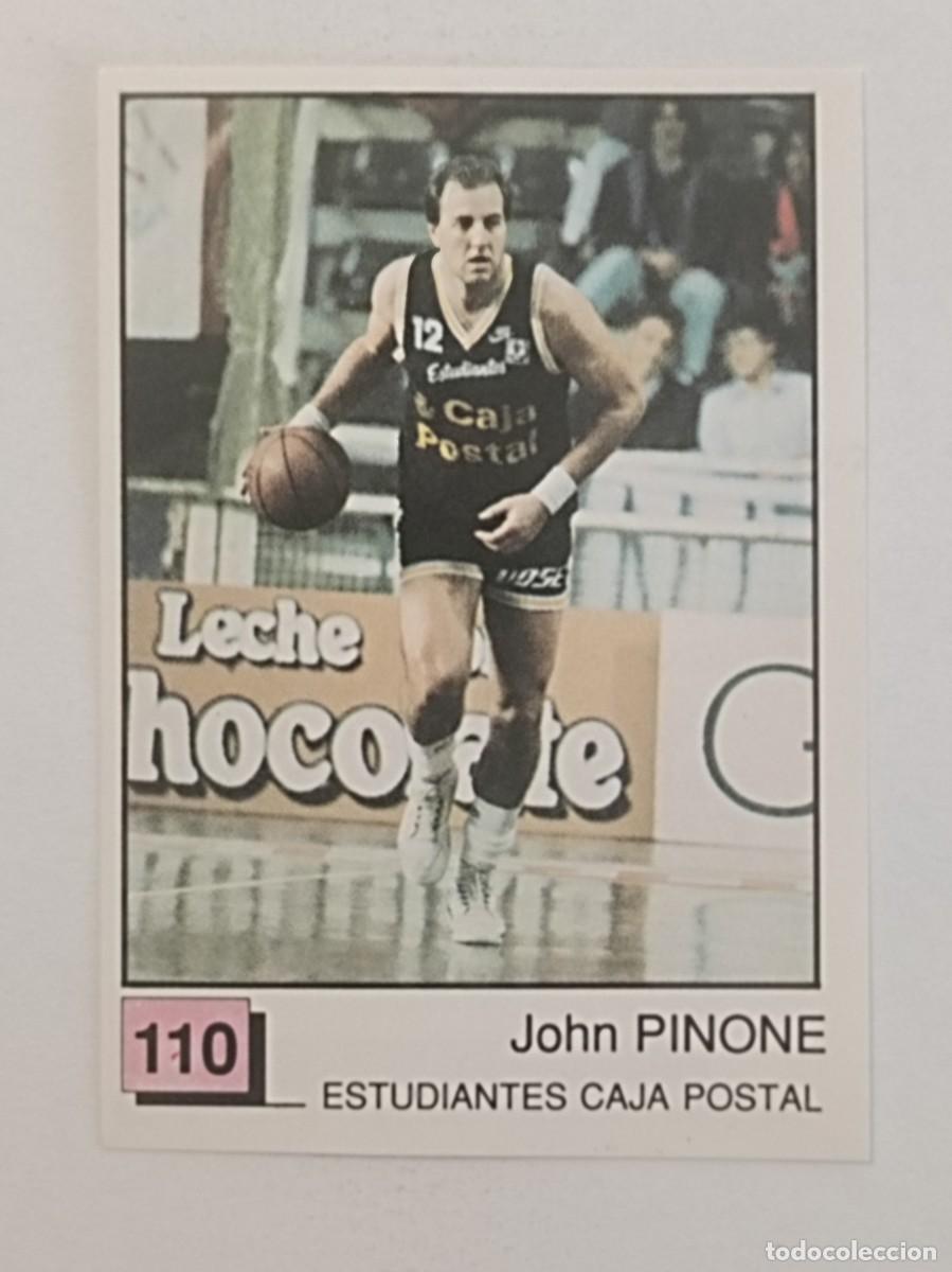 Coleccionismo deportivo: #110 PINONE (ESTUDIANTES CAJA POSTAL) BASKET 91 LIGA ACB PANINI