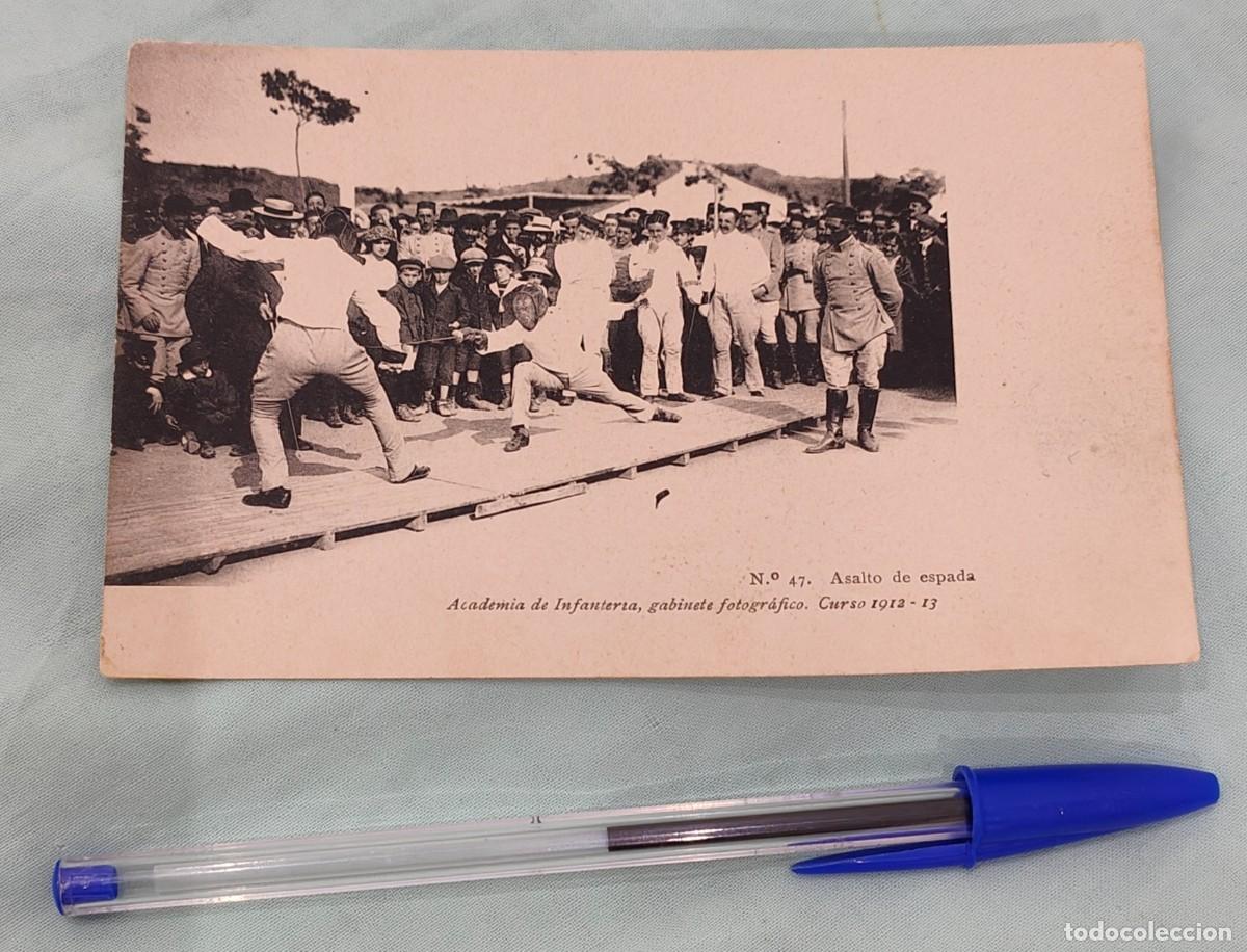 Coleccionismo deportivo: 1912 asalto de espada ,postal