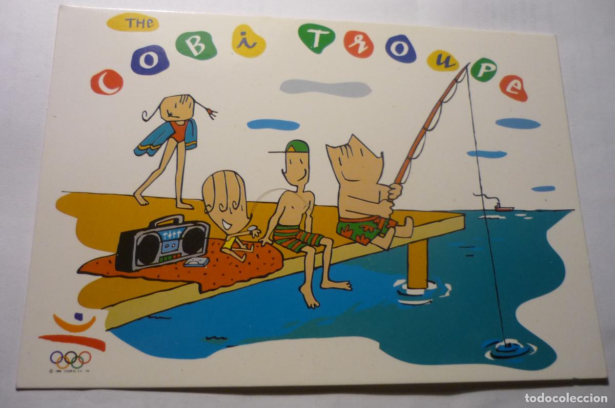 Coleccionismo deportivo: postal barcelona olimpica 92 pesca .-cobi