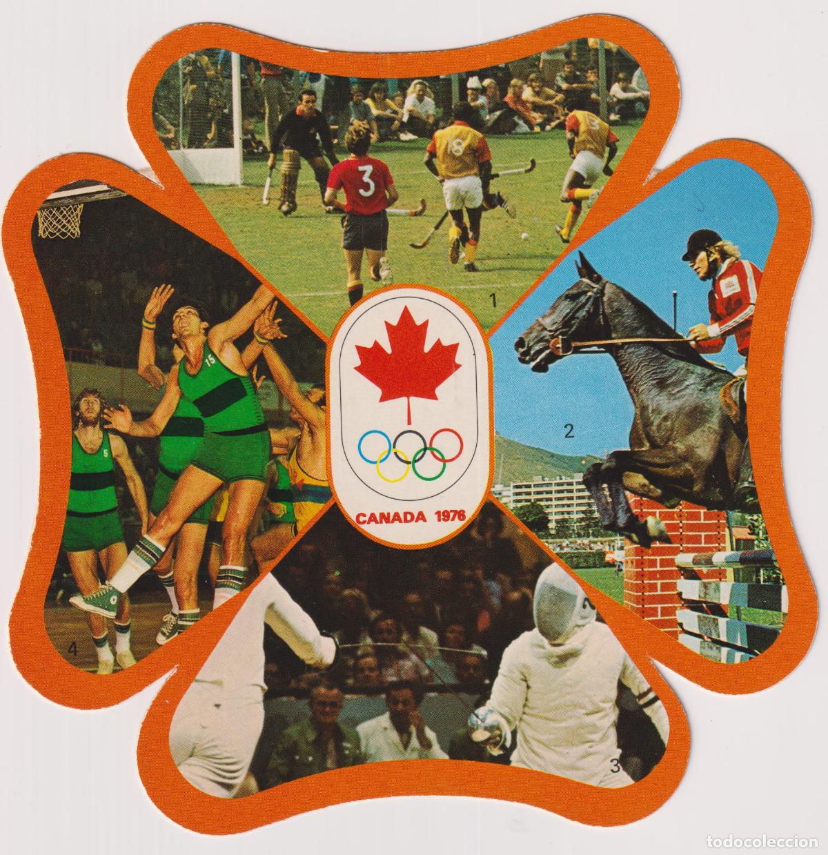 Coleccionismo deportivo: CANADA - JUEGOS OL&Iacute;MPICOS DE MONTREAL 1976 - ESCUDO DE ORO B04 &ndash; S/C