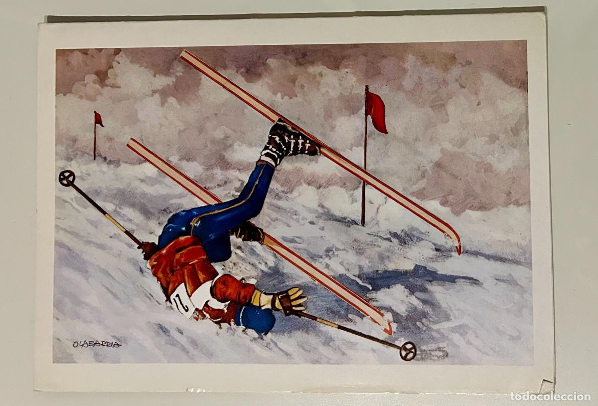 Coleccionismo deportivo: LESIONES EN EL DEPORTE - ESQU&Iacute; - PUBLICIDAD DE LIVIANE COMPUESTO - TRAUMATISMOS - OLABARR&Iacute;A 1976