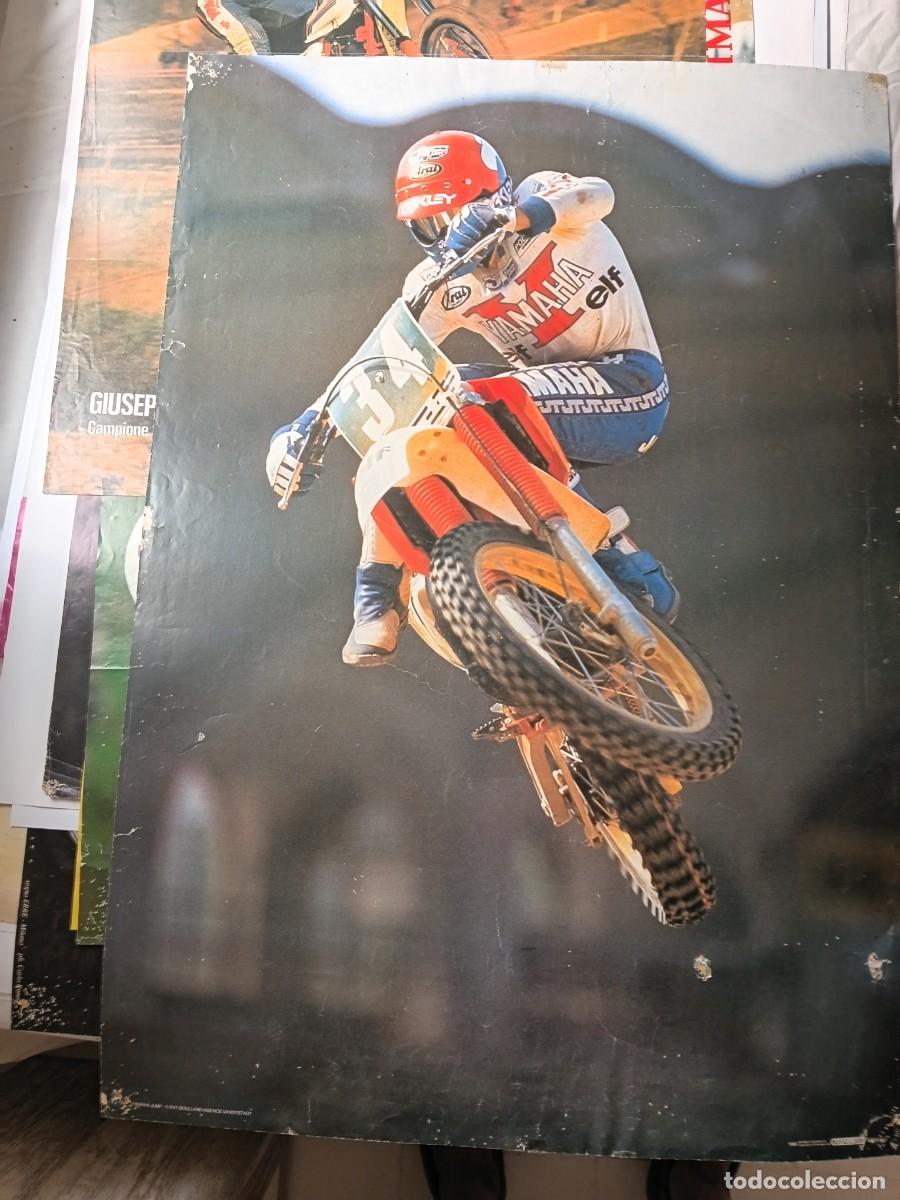 Coleccionismo deportivo: Poster de moto . YAMAHA . USA . Motocross .