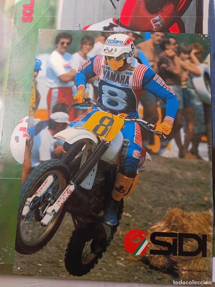 Coleccionismo deportivo: Poster de moto . YAMAHA . World Champion . HAKAN CARQUIST .