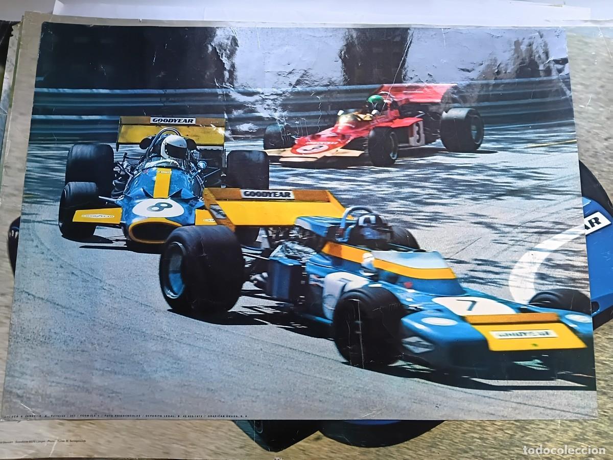 Coleccionismo deportivo: Poster FORMULA 1 . Circuito de Montjuic .