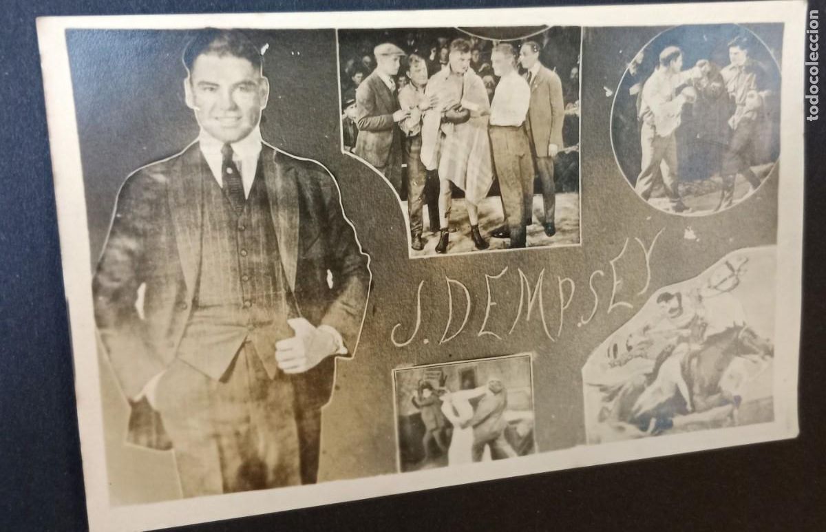 Coleccionismo deportivo: BOXEO - JACK DEMPSEY - Postal fotogr&aacute;fica
