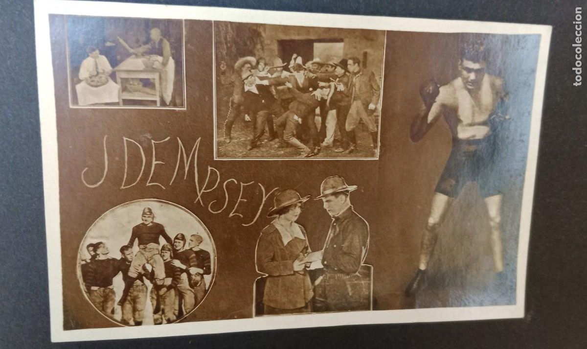 Coleccionismo deportivo: BOXEO - JACK DEMPSEY - Postal fotogr&aacute;fica