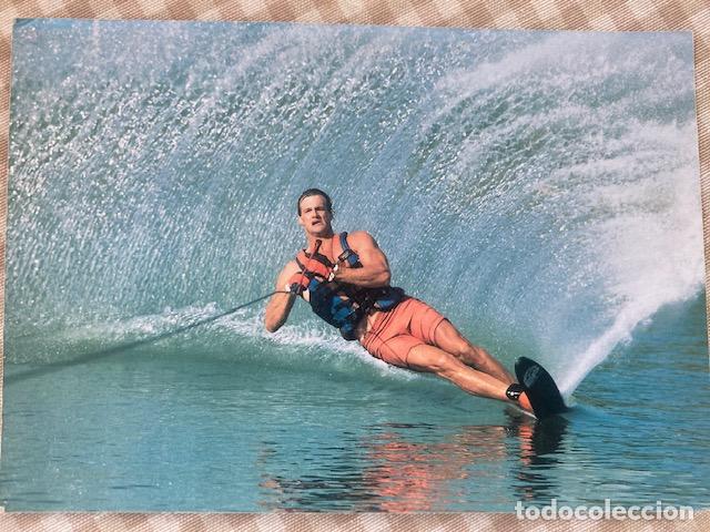 Coleccionismo deportivo: Esqui Acuatico. Water Skiing. Postal a&ntilde;os 90 escrita en dorso