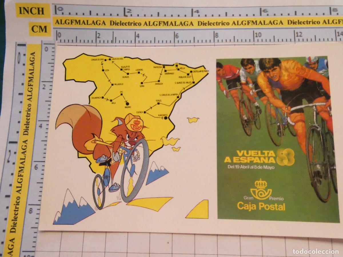 Coleccionismo deportivo: POSTAL DE CICLISMO. VUELTA CICLISTA A ESPA&Ntilde;A 83 1983 PATROCINADOR CORREOS CAJA POSTAL. 1240
