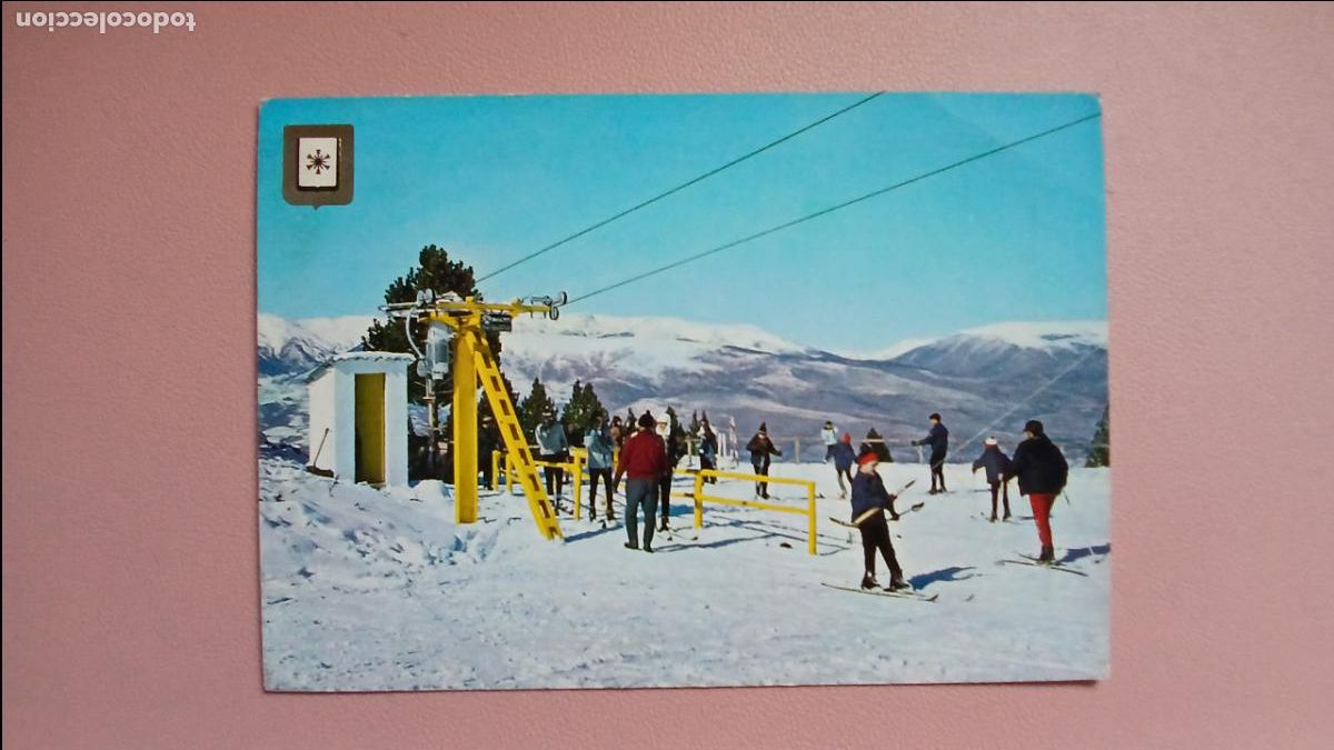 Coleccionismo deportivo: POSTAL ESQUI ESTACI&Oacute; MASELLA ALP LA CERDANYA - ESCUDO DE ORO N&ordm; 5394 S/C