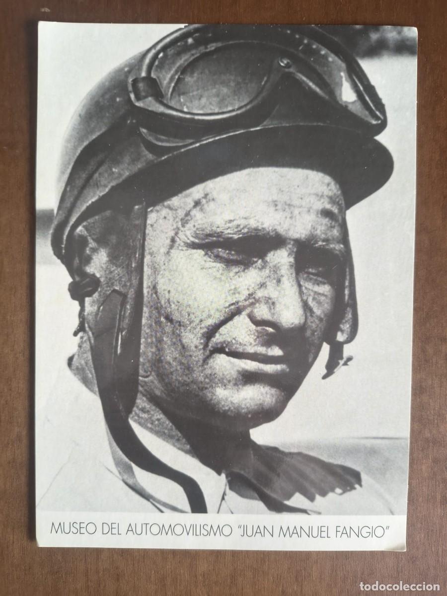 Coleccionismo deportivo: Pack de Fotos Postales Juan Manuel Fangio - 4 de colecci&oacute;n