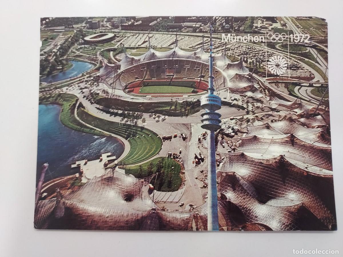 Coleccionismo deportivo: POSTAL JUEGOS OLIMPICOS MUNICH 1972. MUNCHEN 1972 OLYIMPIA STADIUM. ESTADIO OLIMPICO. S/C