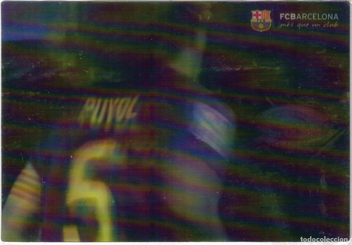 Coleccionismo deportivo: :::: PH402 - POSTAL ANIMADA - FCB BARCELONA MES QUE UN CLUB - PUYOL