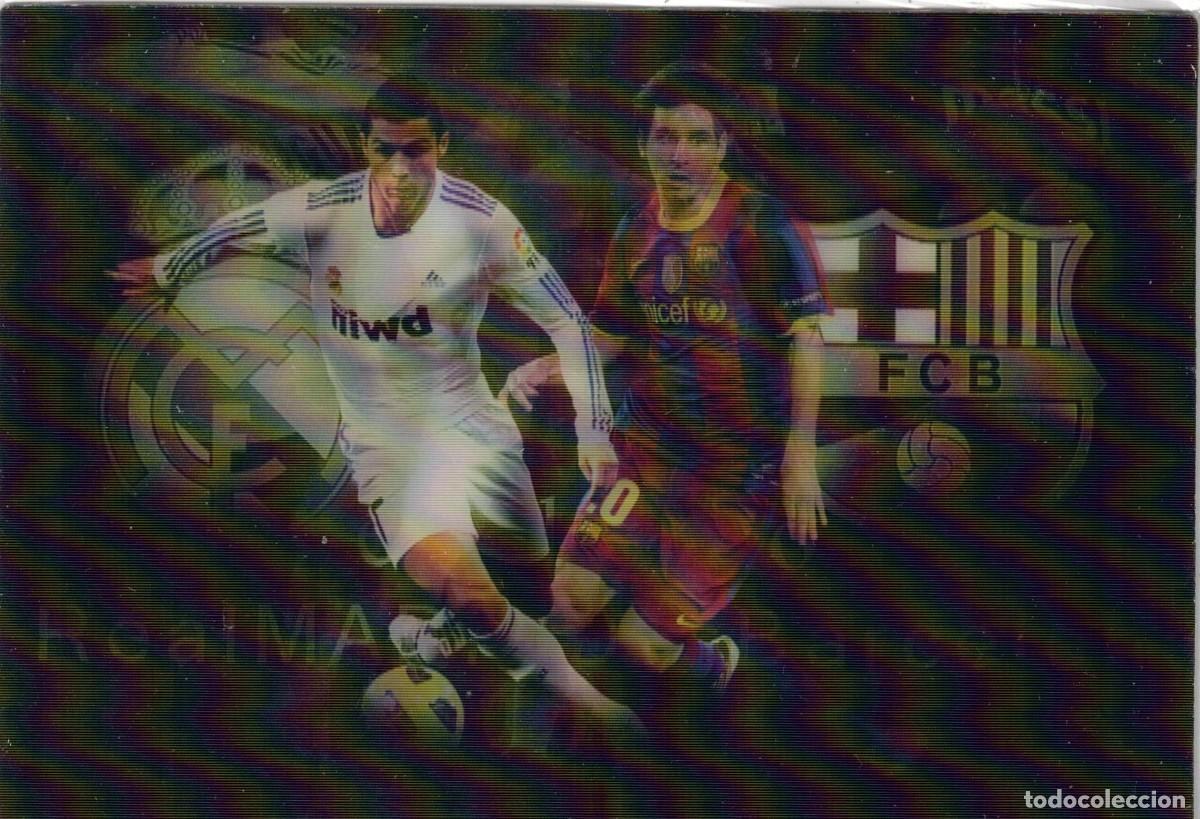 Coleccionismo deportivo: :::: PH409 - POSTAL ANIMADA - FCB BARCELONA - REAL MADRID