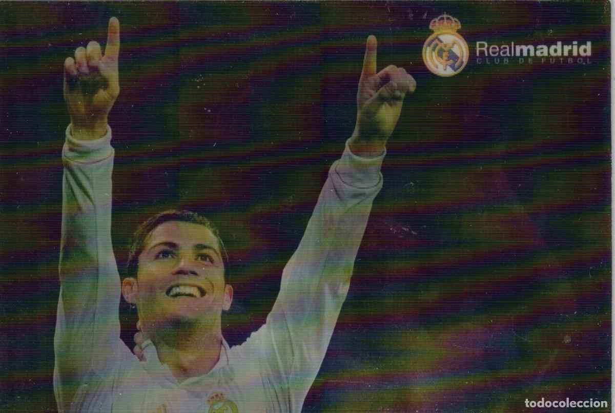 Coleccionismo deportivo: :::: PH420 - POSTAL ANIMADA - REAL MADRID - Foto 1