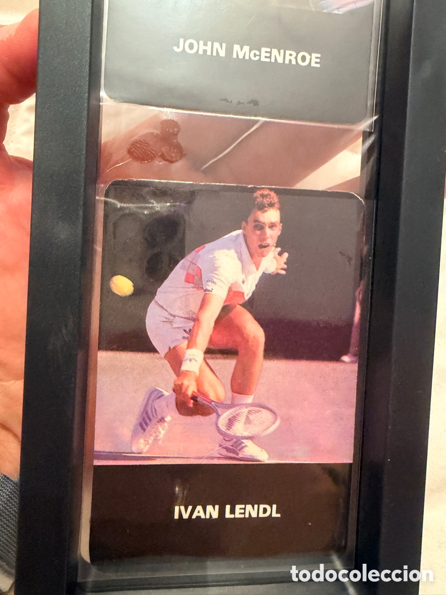 Coleccionismo deportivo: Calendarios 1987 Lendl & McEnroe - Foto 2