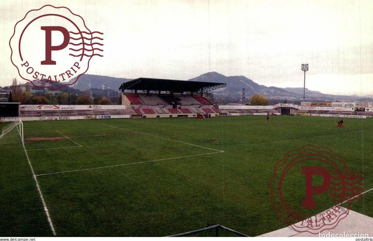 Coleccionismo deportivo: ESPA&Ntilde;A. SPAIN. BARCELONA. VIC. MUNICIPAL. ESTADIO. STADE. STADIUM. FUTBOL. FOOTBALL
