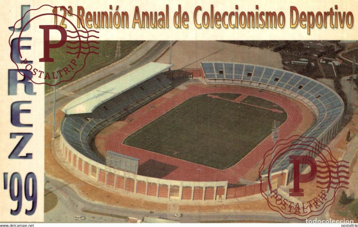 Coleccionismo deportivo: ESPA&Ntilde;A. SPAIN. CADIZ. JEREZ DE LA FRONTERA. ESTADIO. STADE. STADIUM. FUTBOL. FOOTBALL