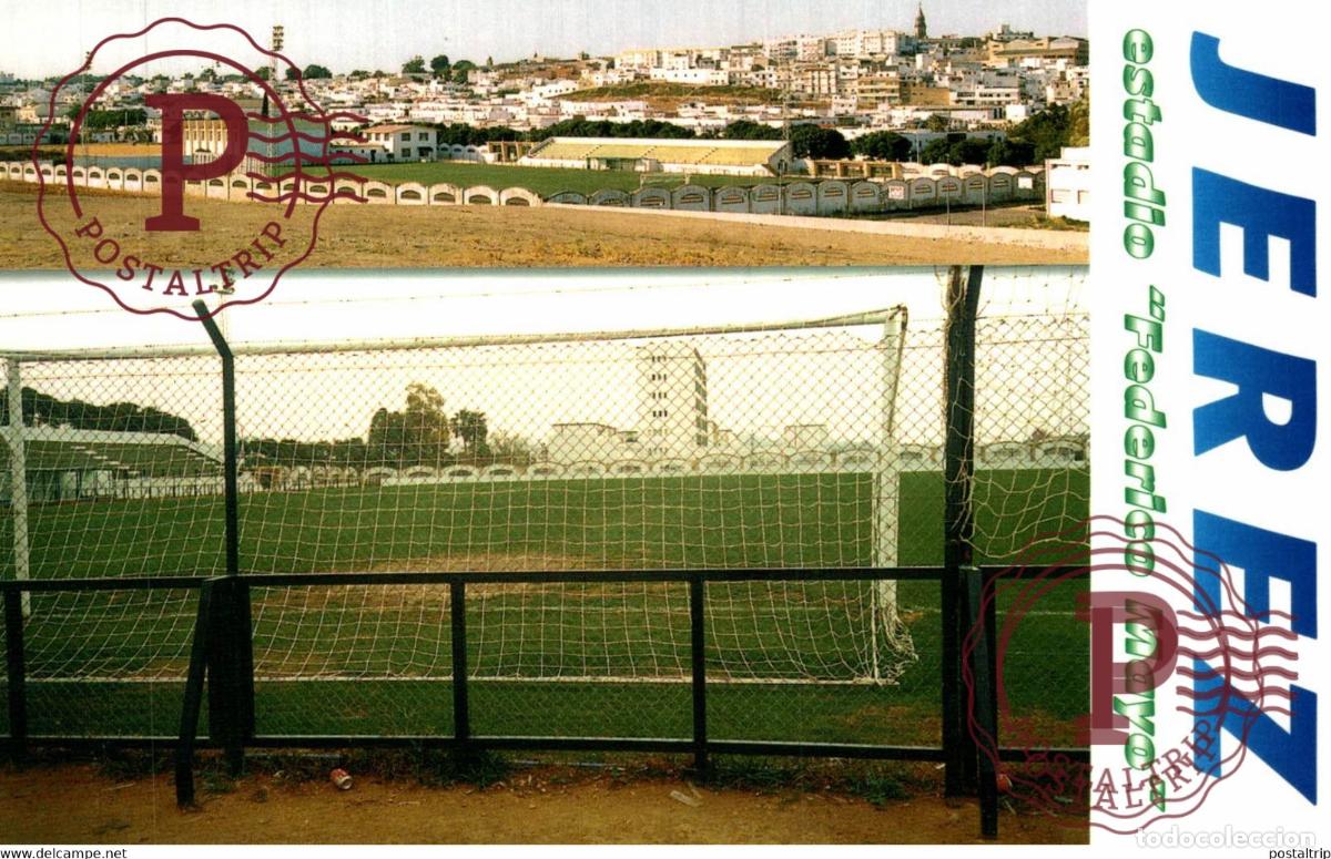 Coleccionismo deportivo: ESPA&Ntilde;A. SPAIN. CADIZ. JEREZ DE LA FRONTERA. FEDERICO MAYO. JEREZ INDUSTRIAL. ESTADIO. STADE. STADIUM