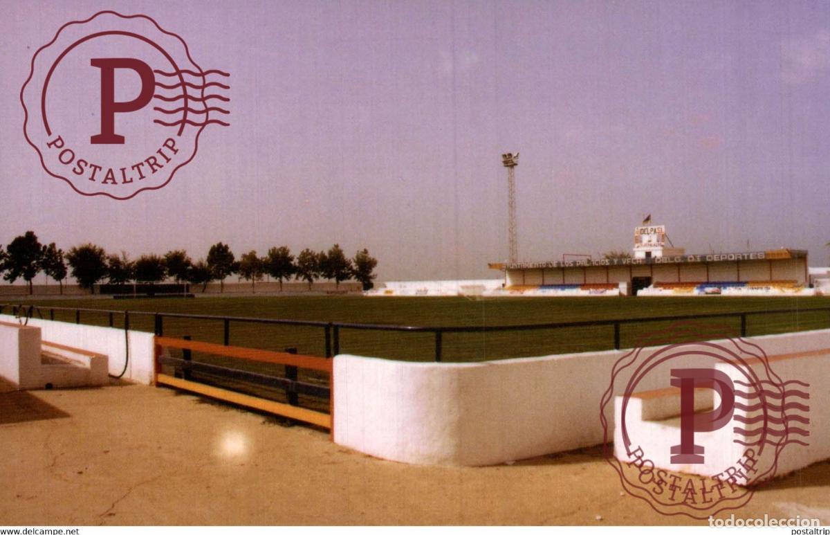 Collectionnisme sportif: ESPA&Ntilde;A. SPAIN. SEVILLA. LOS PALACIOS. LAS MARISMAS. ESTADIO. STADE. STADIUM. FUTBOL. FOOTBALL