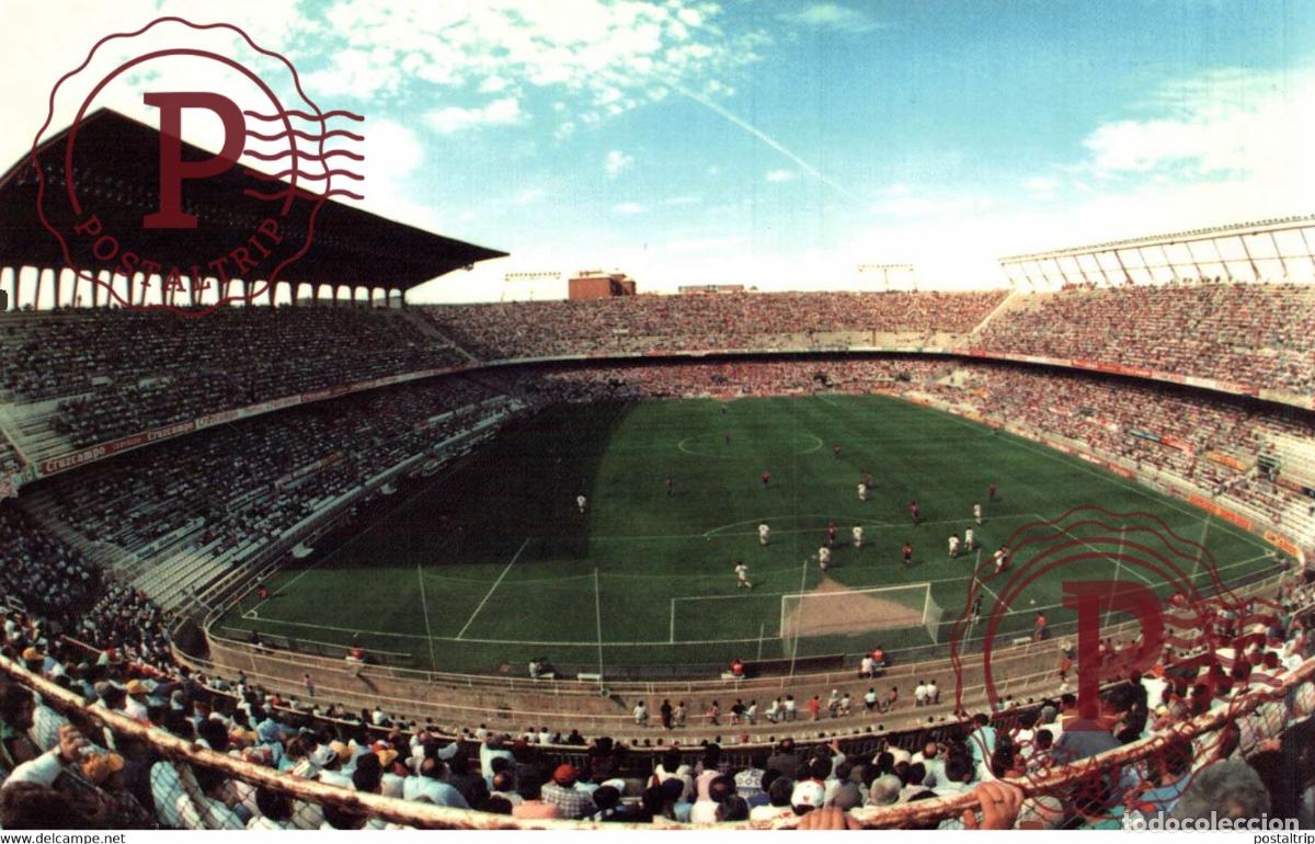 Sports collectibles: ESPA&Ntilde;A. SPAIN. SEVILLA. RAMON SANCHEZ PIZJUAN.. ESTADIO. STADE. STADIUM. FUTBOL. FOOTBALL