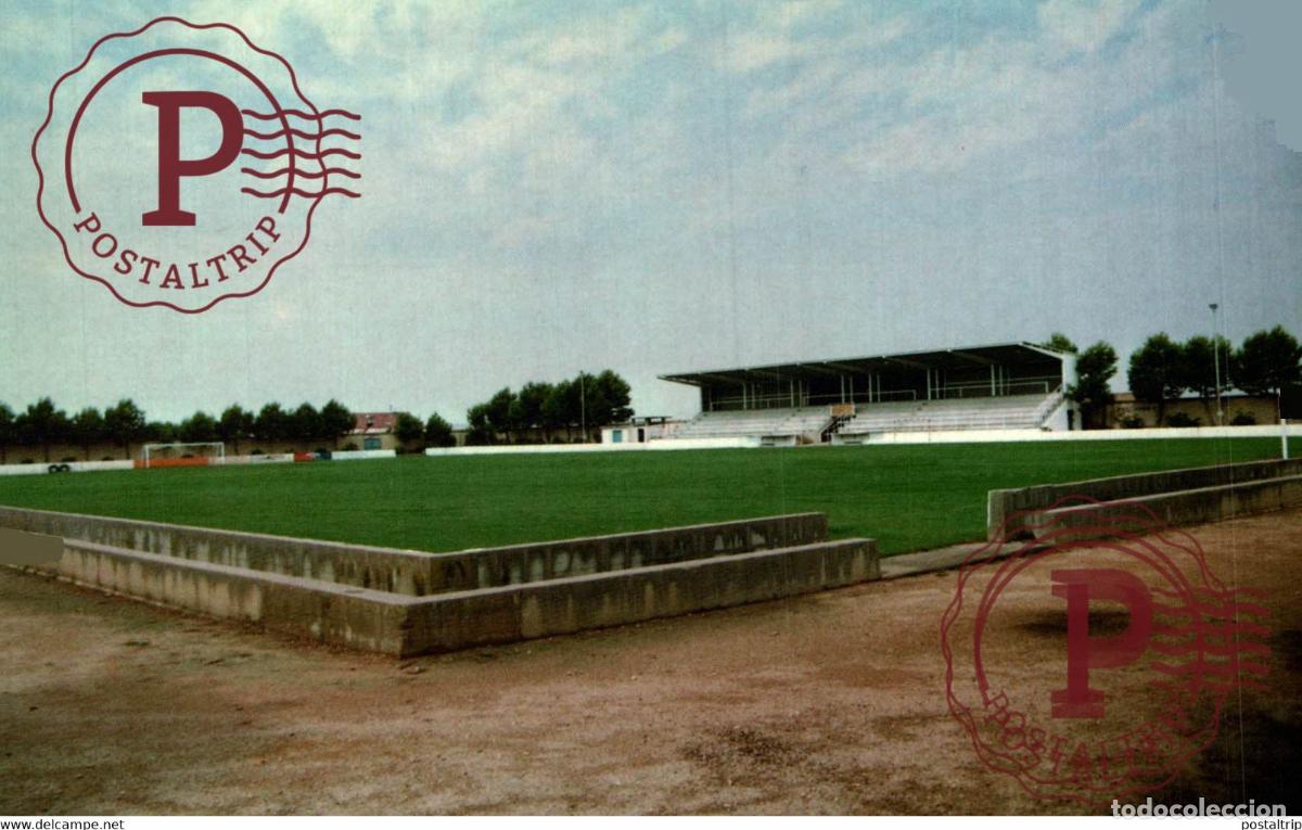 Sports collectibles: ESPA&Ntilde;A. SPAIN. ZARAGOZA. VILLANUEVA DEL GALLEGO. LA SARDA. ESTADIO. STADE. STADIUM. FUTBOL. FOOTBAL