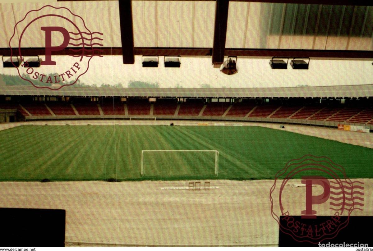 Coleccionismo deportivo: ESPA&Ntilde;A. SPAIN. SANTIAGO DE COMPOSTELA. SAN LAZARO.. ESTADIO. STADE. STADIUM. FUTBOL. FOOTBALL
