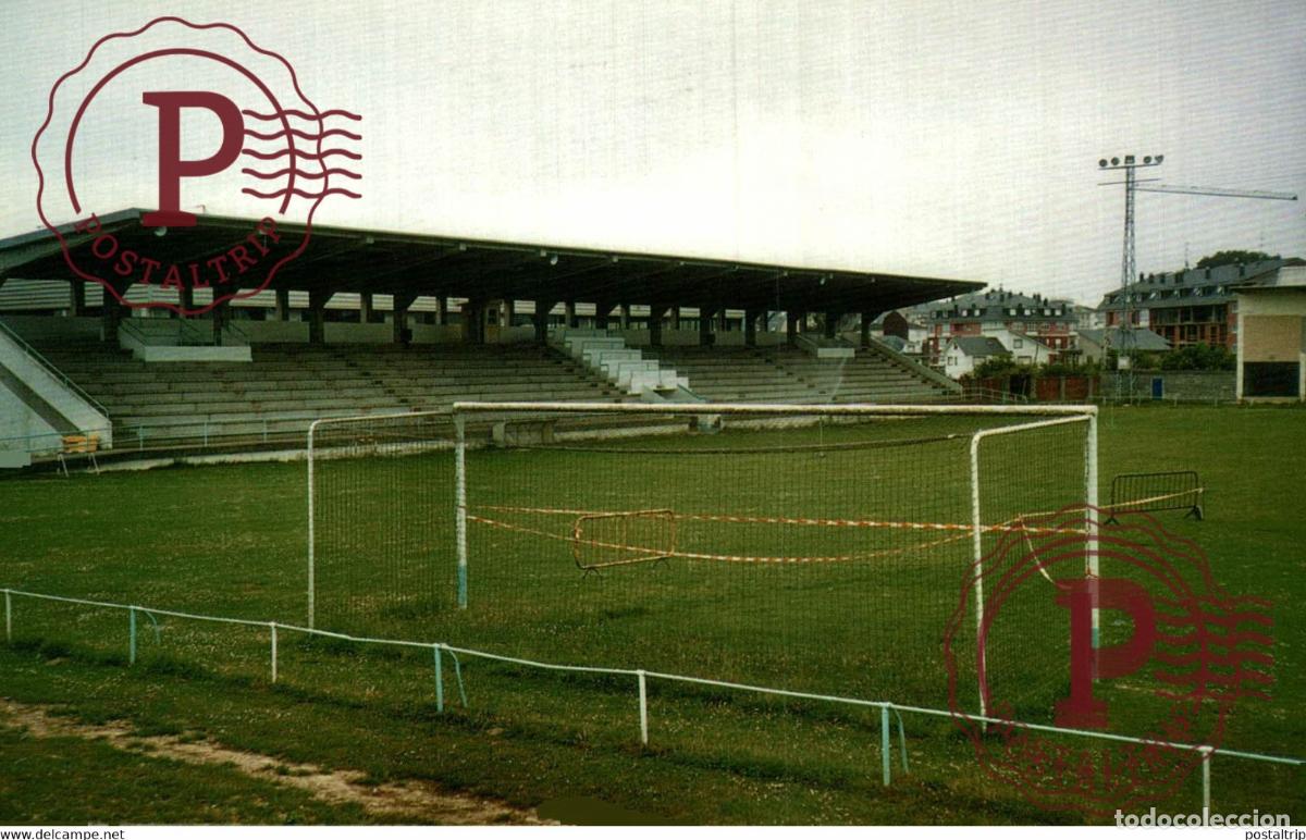 Coleccionismo deportivo: ESPA&Ntilde;A. SPAIN. LUGO. RIBADEO. PEPE BARRERA. ESTADIO. STADE. STADIUM. FUTBOL. FOOTBALL