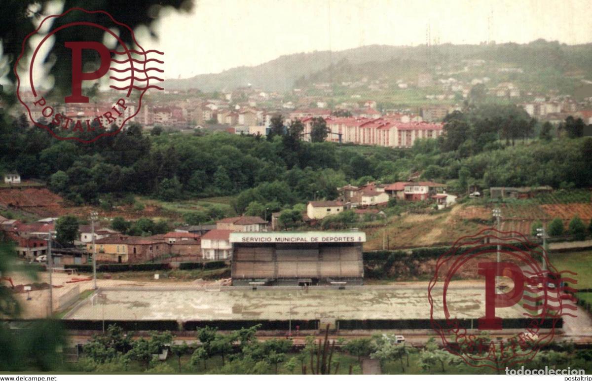 Coleccionismo deportivo: ESPA&Ntilde;A. SPAIN. ORENSE. OIRA. MUNICIPAL. PUENTE C.F.. ESTADIO. STADE. STADIUM. FUTBOL. FOOTBALL