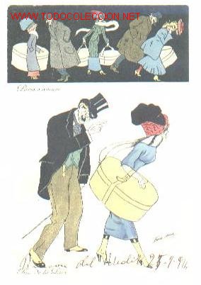 Postales: CURIOSA POSTAL FRANCESA ESTILO ART-DEC&Oacute;