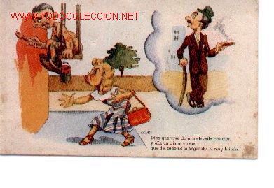 Postkarten: 7-677. Postal Dibujo Antiguo