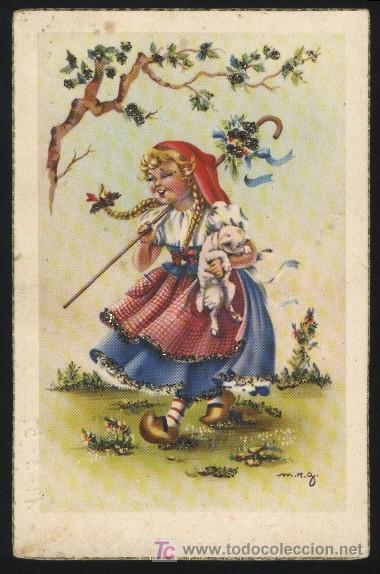 Postais: A-5276- POSTAL DE FELICITACION (1954)