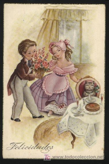 Postais: A-5266- POSTAL DE FELICITACION