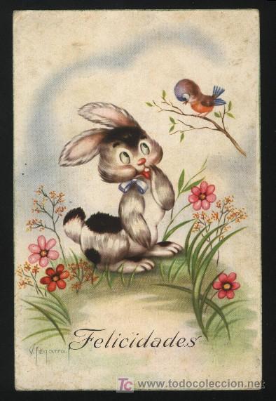 Postais: A-5585- POSTAL DE FELICITACION.