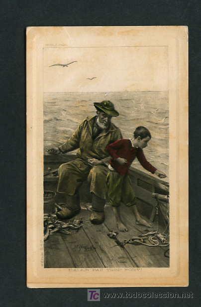 Postales: Ilustra *Alfred Guillou - Halle pas trop fort* Sin datos serie 287. Circulada.
