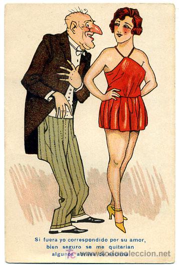 Postkarten: HOMBRE Y MUJER,                P18676