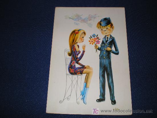 Cartes Postales: JOVENES ENAMORADOS SERIE 617 - DIBUJANTE LIESA