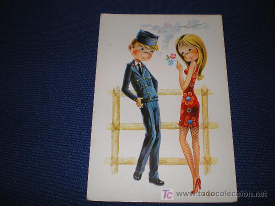 Cartes Postales: JOVENES ENAMORADOS SERIE 617 - DIBUJANTE LIESA