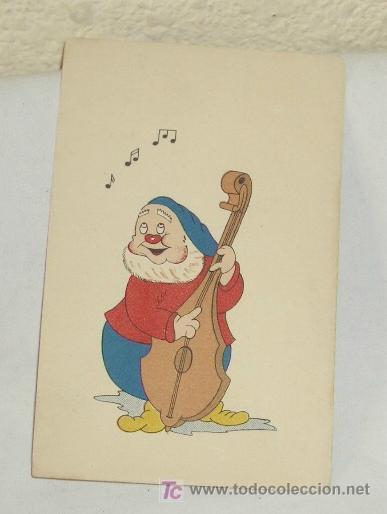 Postales: ANTIGUA POSTAL BLANCANIEVES,E.CUCHY,A&Ntilde;OS 30 &Oacute; 40