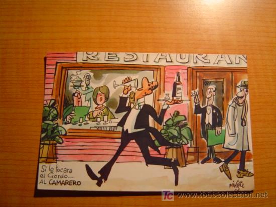 Postais: POSTAL MINGOTE DIBUJOS HUMORISTICOS ESCRITA