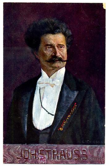 Cartoline: POSTAL JOHSTRAUSS , ILUSTRADA , P16357