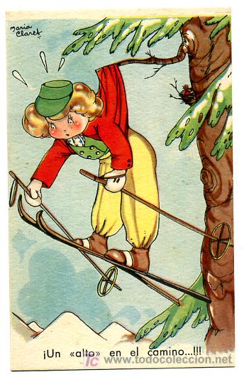 Postkarten: POSTAL ILUSTRADA POR MARIA CLARET, NI&Ntilde;OS ,  , P24132