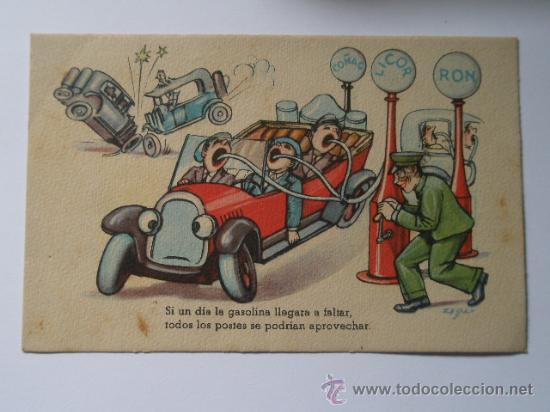 Postcards: Postal escrita