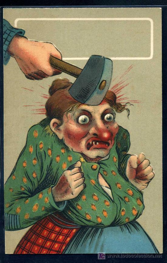 Postales: Postal Caricaturesca fabricada en Alemania N&ordm; 5085