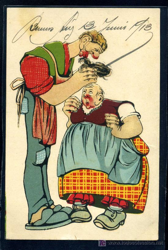 Postales: Postal Caricaturesca N&ordm; 687