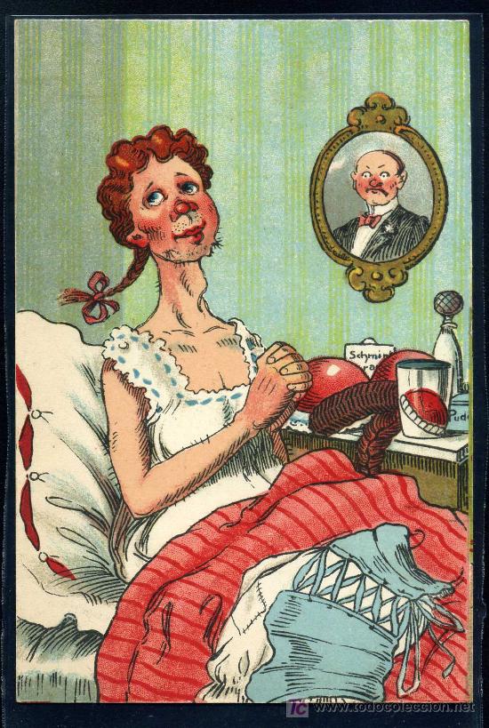 Postales: Postal Caricaturesca  fabricada en Alemania N&ordm; 5066
